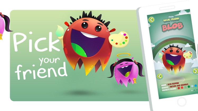 blob & friends: coloring book