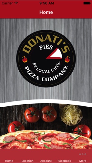 Donati's Pizza Company Rewards