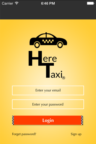 HereTaxi screenshot 2