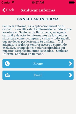 Sanlucar Informa screenshot 2