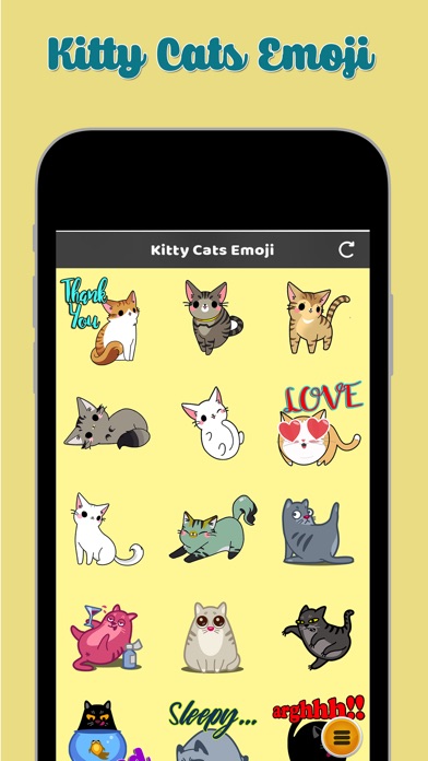 Kitty Cats Emoji screenshot 3