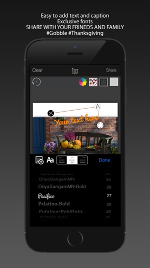 gobble happy thanksgiving day on the app store screenshots