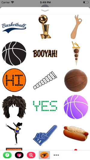 Basketball Hoops Sticker Pack(圖3)-速報App