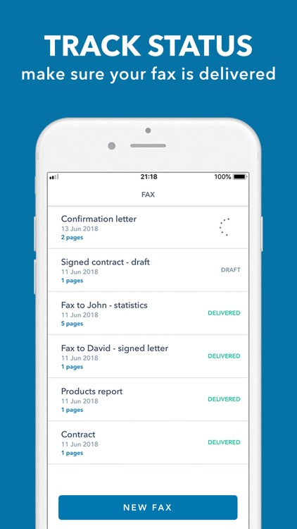 FAX - Mobile File Faxing eFax