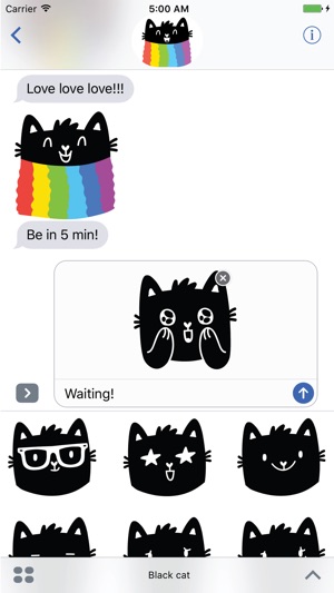 Rainbow cat! Stickers for iMessage(圖2)-速報App