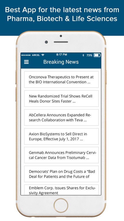 C-News Latest from Pharma, Biotech & Life Sciences