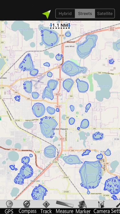 Florida lakes Nautical Charts