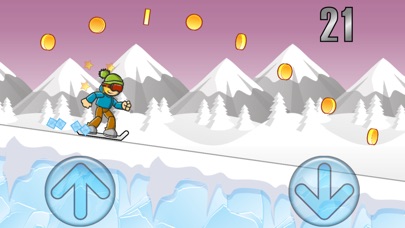 Iceberg Skiing Boy screenshot 2