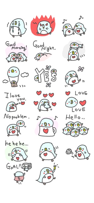 Penguin Happy Happy Stickers!(圖2)-速報App