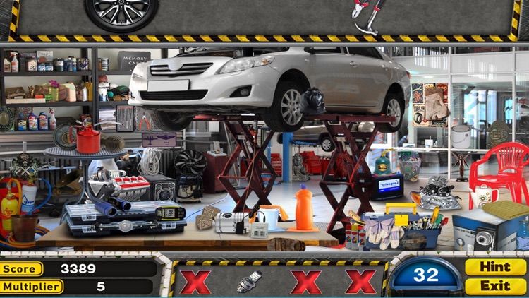 Car Service Hidden Object Game