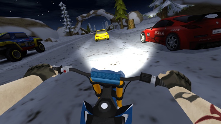 Dirt Bike Racing Rally Traffic screenshot-3