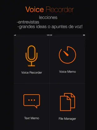 Screenshot 4 Grabadora voz+ grabación audio iphone