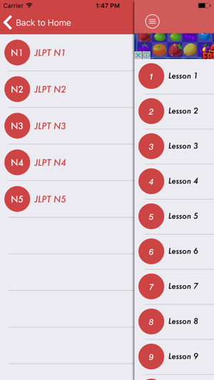 JLPT Vocabulary N1 ~ N5