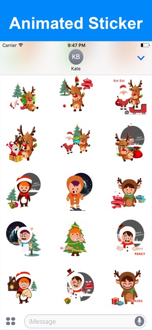 Animated character Xmas