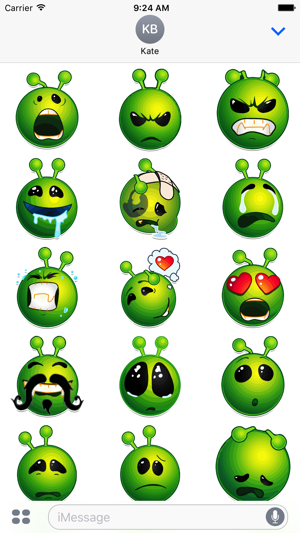 Crazy Alien Emoji(圖2)-速報App