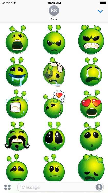 Crazy Alien Emoji