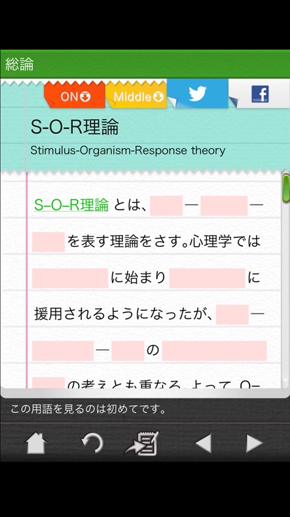 臨床心理士 心理用語5 心理臨床の基礎Ⅱ-感覚・知覚・認知-