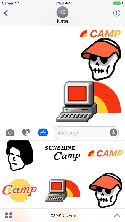 CAMP Stickers