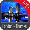 Marine : London - Thames HD - GPS Map Navigator