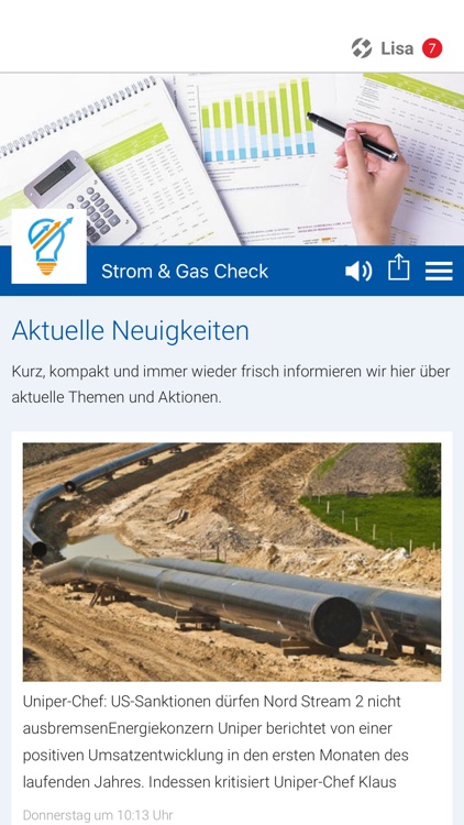 Strom & Gas Check