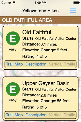 Hiking Yellowstone/Grand Teton screenshot 2