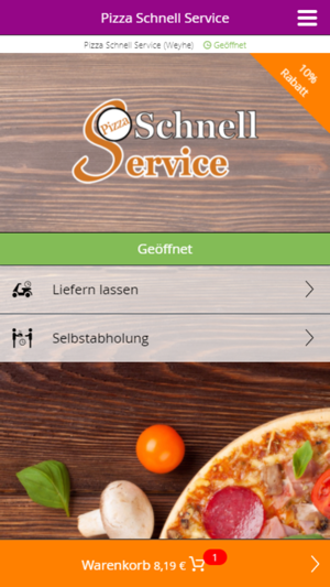 Pizza Schnell Service(圖1)-速報App