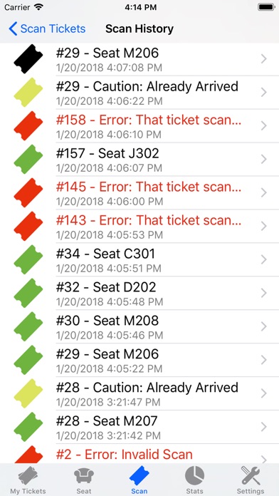 TicketWorx screenshot 2