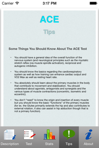 ACE Tests screenshot 3