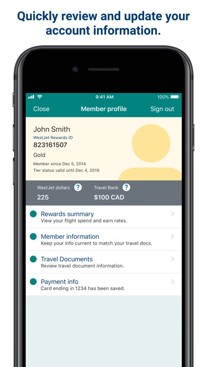 WestJet screenshot-4