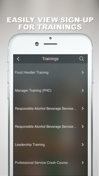 How to cancel & delete Food & Beverage Association SD from iphone & ipad 3