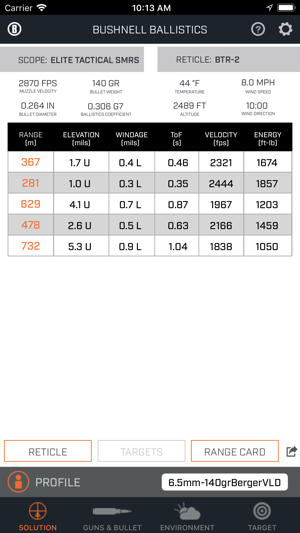 Bushnell Ballistics(圖2)-速報App