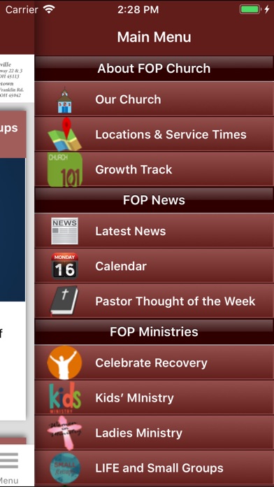 FOP Church Engagement App screenshot 3