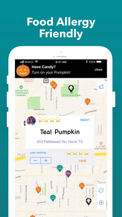 Trick or Treat Map