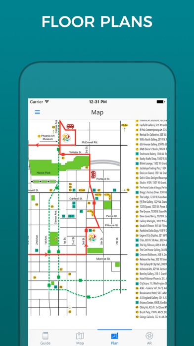 Phoenix Art Museum Guide and Maps screenshot 2