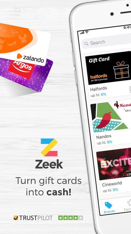 Zeek: Buy & Sell Gift Cards screenshot-0