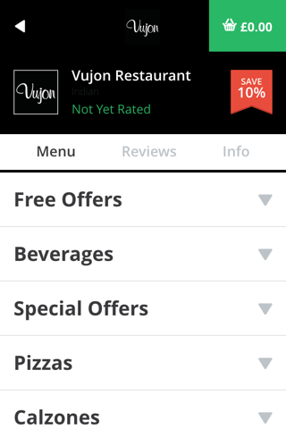 Vujon Restaurant screenshot 3