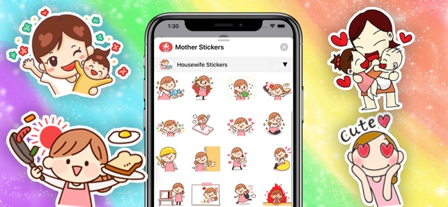 Mother Stickers