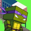 Turtle Cube Head Ninja
