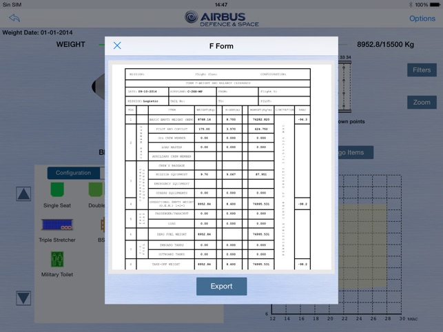 Airbus DS Weight & Balance(圖4)-速報App