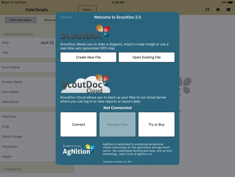 ScoutDoc - Farm Field Scouting