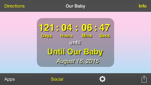 Our Baby Countdown(圖2)-速報App