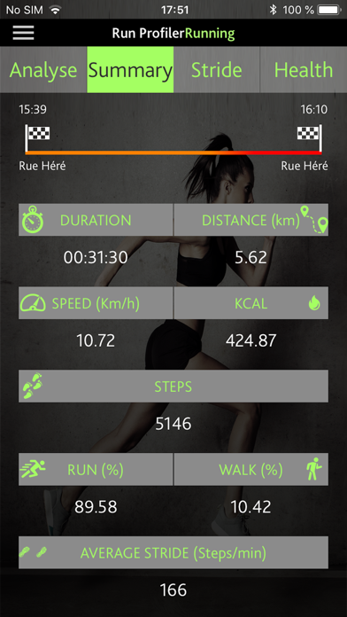 Run Profiler Running screenshot 4
