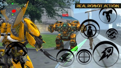 Futuristic Robot Fighting War screenshot 2
