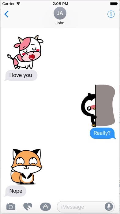 Cutii Animal Emoji GIFs screenshot 4