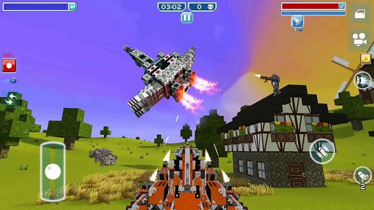 Blocky Cars Online Shooter screenshot-4