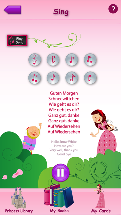 How to cancel & delete Princesses Learn German from iphone & ipad 4