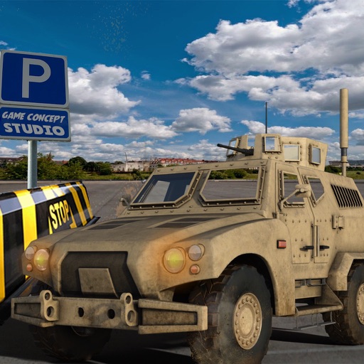 Park My Military humvee Jeep icon