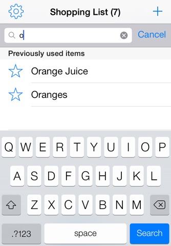 Easy Shopping List Lite screenshot 2