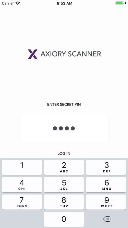 Axiory Scanner