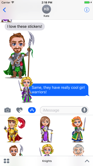 Medieval Knights Stickers(圖2)-速報App